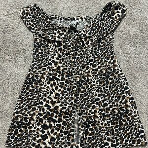 Express Leopard dress